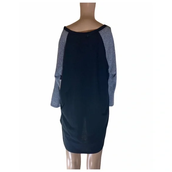 Torrid Black and Gray Long Sleeve Tee with Sugar Skull Design - Picture 7 of 7